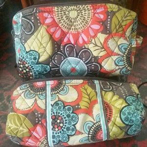 Vera Bradley makeup bags